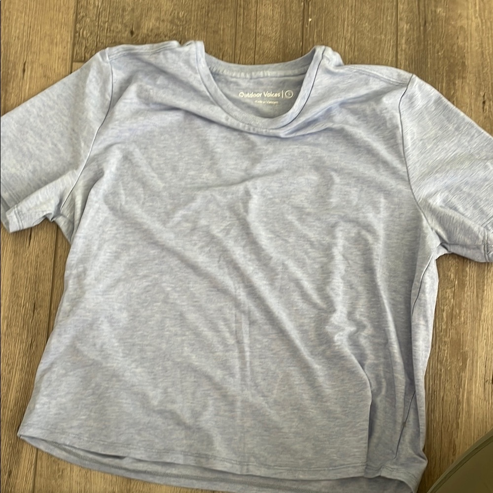 Outdoor Voices Sky Blue Tee